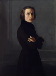 Portrait de Franz Liszt (1811-86), 1839
